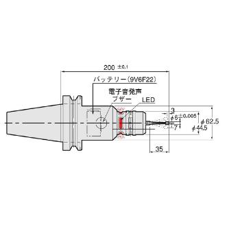 （株）日研工作所 マシニングセンタ用マイクロタッチ BT-UMT マシニングセンタ用マイクロタッチ BT30-UMT200W