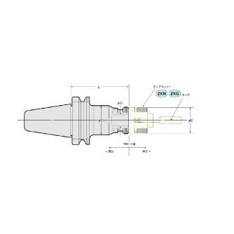 （株）日研工作所 タッパチャック BT-Z タッパチャック BT30-Z12-105