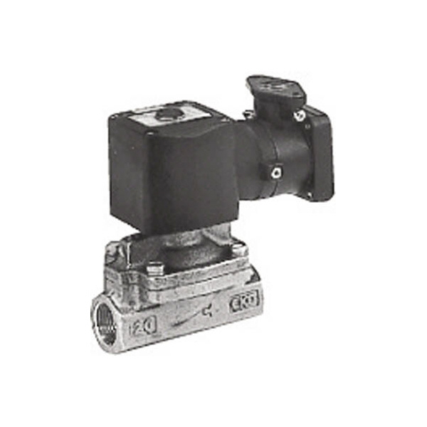 ＣＫＤ（株） パイロット式2ポート弁(防爆・d2G4) AD11E4 パイロット式２ポート弁（防爆・ｄ２Ｇ４） AD11E4-15A-03T-AC200V