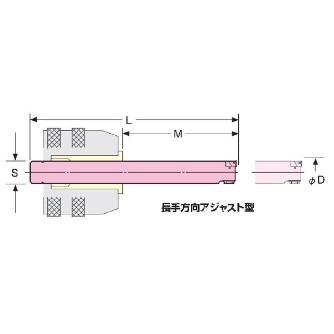 （株）日研工作所 深穴用BCBボーリングバー S-BCBX 深穴用ＢＣＢボーリングバー S13-BCBX14.5-105