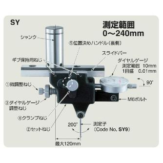 （株）日研工作所 芯出しホルダ SY 芯出しホルダ SY32-120