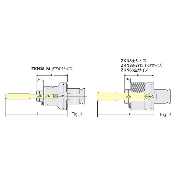 （株）日研工作所 ZKNタップコレット(ユニファイ) ZKN ＺＫＮタップコレット（ユニファイ） ZKN38-1
