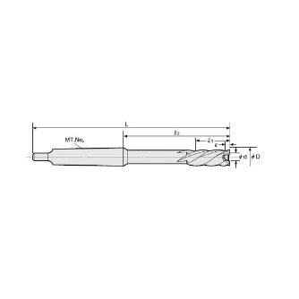 （株）日研工作所 底付き用超硬ミルリーマ MTシャンク FMM 底付き用超硬ミルリーマ　ＭＴシャンク FMM-100.0
