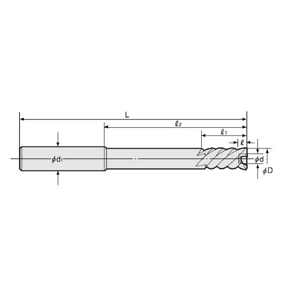 （株）日研工作所 底付き用タフカットスキルリーマ ST SRS 底付き用タフカットスキルリーマ　ＳＴ SRS-10.0F