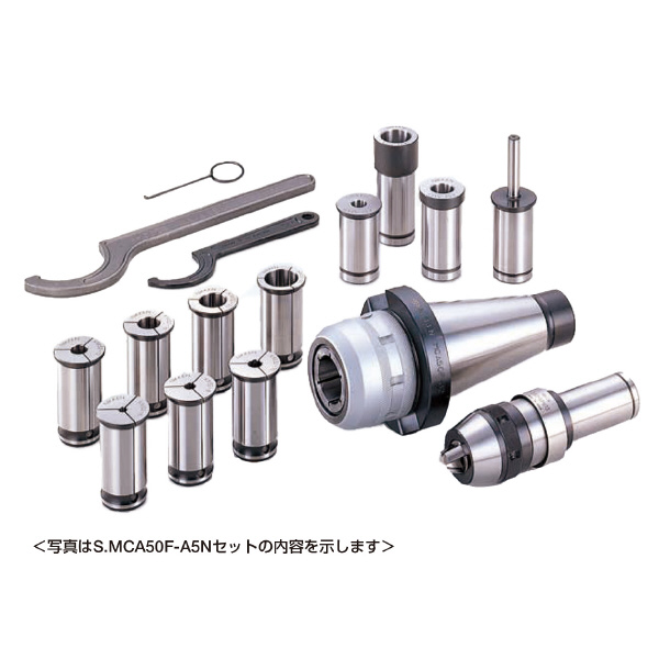 （株）日研工作所 ミーリングチャック標準セット S.MCA ミーリングチャック標準セット S.MCA40F-E3