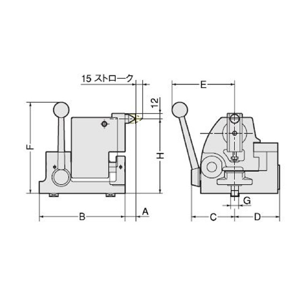 （株）日研工作所 手動式テールストック P 手動式テールストック P-150S