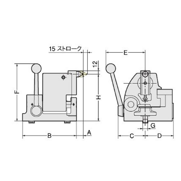 （株）日研工作所 手動式テールストック P 手動式テールストック P-280S