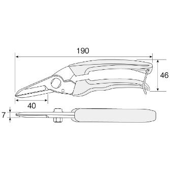 ホーザン株式会社 マルチスニップ N マルチスニップ N-839