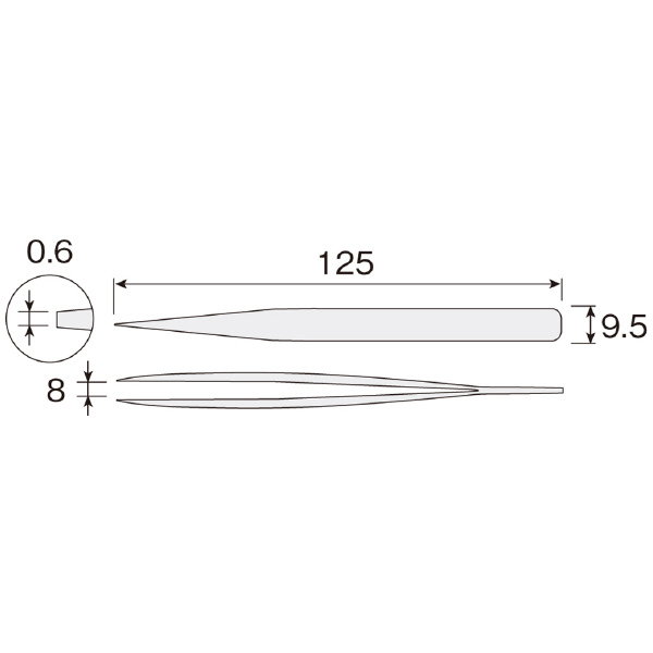 ホーザン株式会社 ピンセット P ピンセット P-891