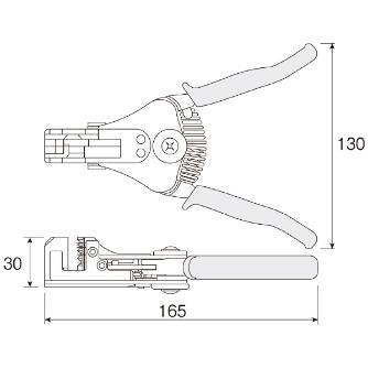 ホーザン株式会社 ワイヤーストリッパー ワイヤーストリッパー P-90-A