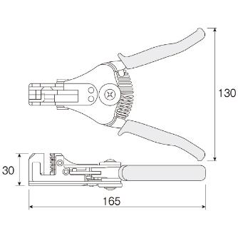 ホーザン株式会社 ワイヤーストリッパー P-90 ワイヤーストリッパー P-90-A