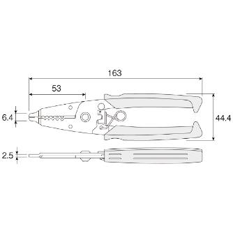 ホーザン株式会社 ワイヤーストリッパー ワイヤーストリッパー P-963