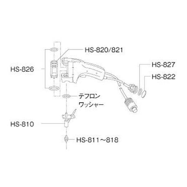 ホーザン株式会社 ノズル HS ノズル HS-811