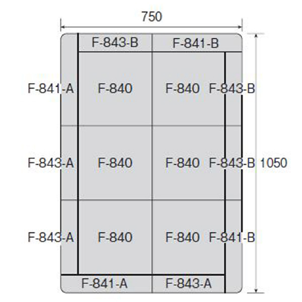 ホーザン株式会社 導電性フロアマット 導電性フロアマット F-841-A