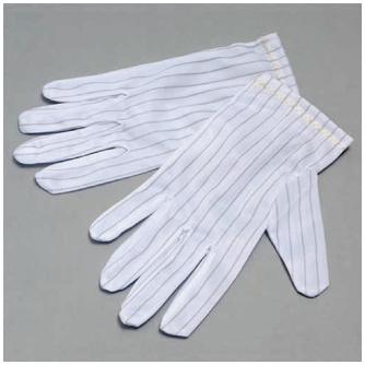 （株）カスタム 静電気防止手袋 AS 静電気防止手袋 AS-302-L