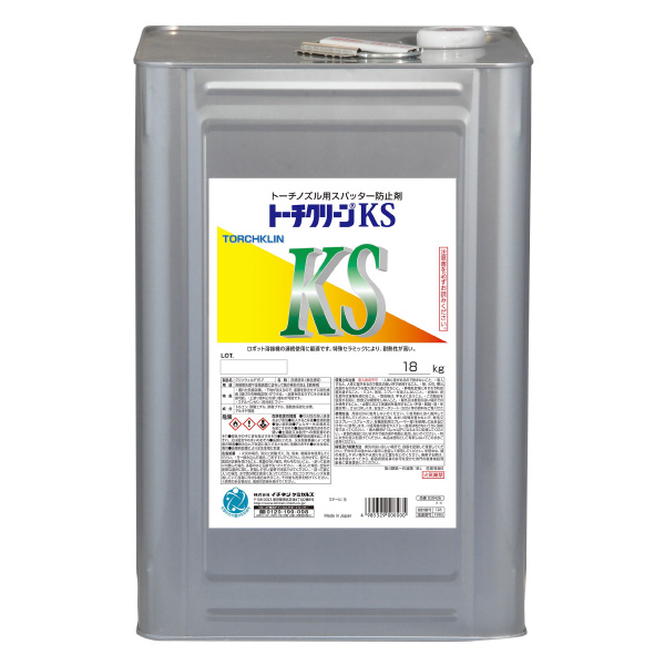 （株）イチネンケミカルズ トーチクリーン KS 水溶性タイプ 溶接トーチ用スパッター付着防止剤 溶接関連 027922 ﾄｰﾁｸﾘﾝ KS 18K