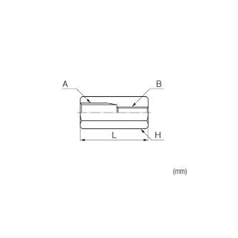 日東工器（株） 異径高ナット ALN-NU 異径口ナット ALN-NU-63