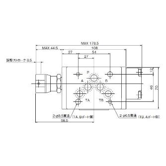 ダイキン工業（株） モジュラースタック形流量調整弁 MF モジュラースタック形流量調整弁 MF-03P-45