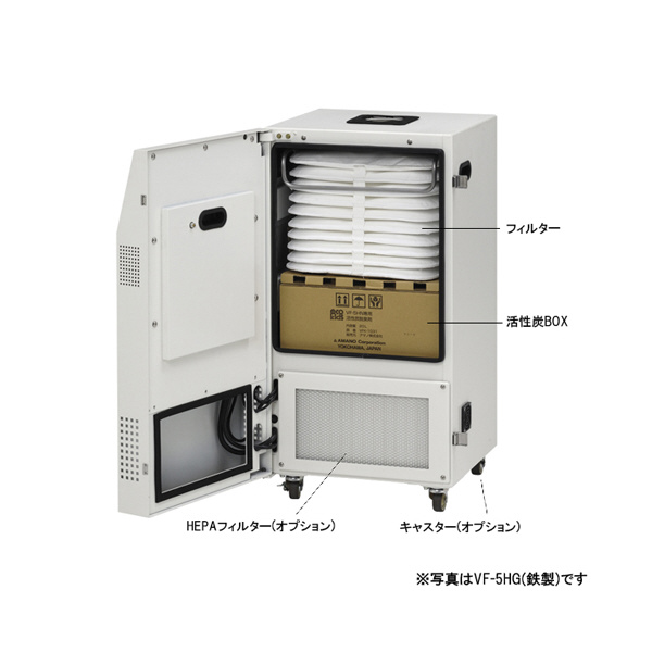 アマノ（株） レーザマーカ専用集塵機 VF-5HG レーザマーカ専用集塵機 VF-5HG SS 200V