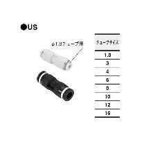 （株）コガネイ クイック継手 ユニオンストレート US