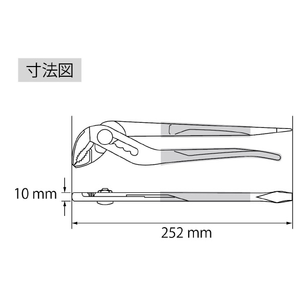 （株）ロブテックス ネジアンギラス アンギラスタイプ WP250DNA ネジアンギラス　アンギラスタイプ WP250DNA
