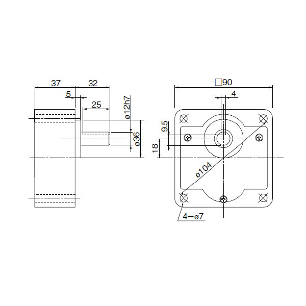 パナソニック（株） ギヤヘッド MX ギヤヘッド MX9G5B