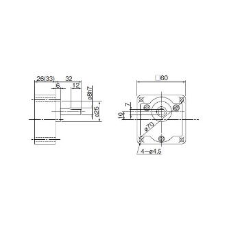 パナソニック（株） ギヤヘッド MX ギヤヘッド MX6G12.5BA