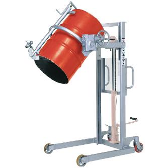 （株）をくだ屋技研 ドラム缶運搬車 PL ドラム運搬回転機 PL-H300-12DT
