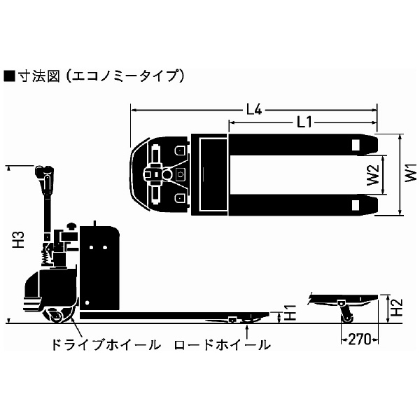 （株）をくだ屋技研 自走式キャッチパレットトラック CPR 自走式キャッチパレットトラック CPR-10S-A