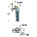 サンドビック（株） コロターン107 ボーリングバイト【F】 A20S-STFC コロターン１０７　ボーリングバイト【Ｆ】 A20S-STFCL 11