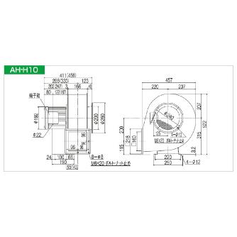 ＳＤＧ（株） 高効率電動送風機 AH 高効率電動送風機 AH-H10-L313