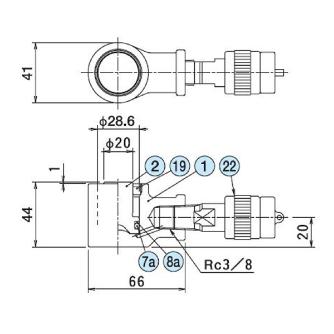 （株）大阪ジャッキ製作所 T形パワージャッキ T Ｔ形パワージャッキ T04G1.5