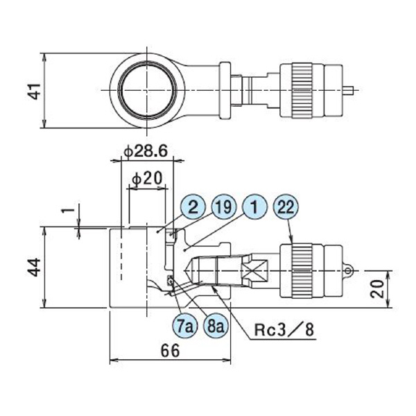 （株）大阪ジャッキ製作所 T形パワージャッキ T Ｔ形パワージャッキ T04G1.5