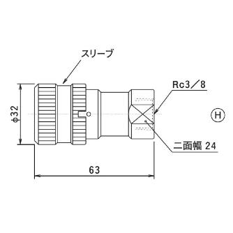 （株）大阪ジャッキ製作所 C形カップラ C Ｃ形カップラ C-6H