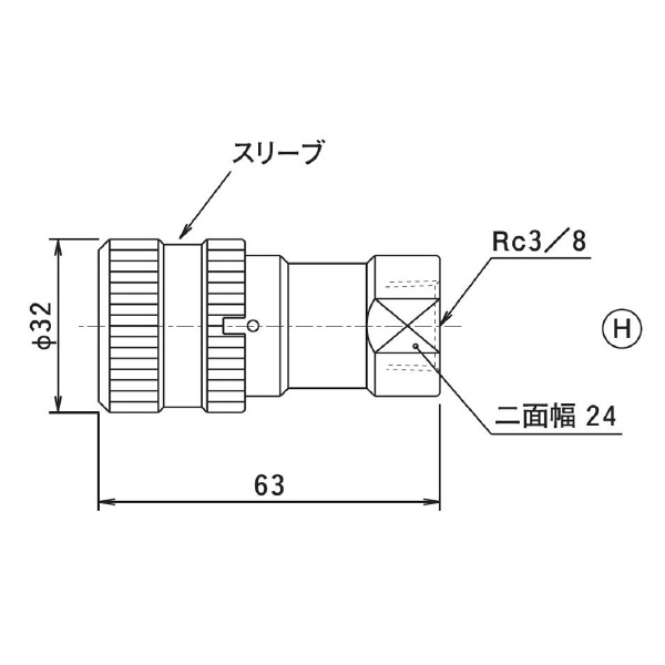 （株）大阪ジャッキ製作所 C形カップラ C Ｃ形カップラ C-6H