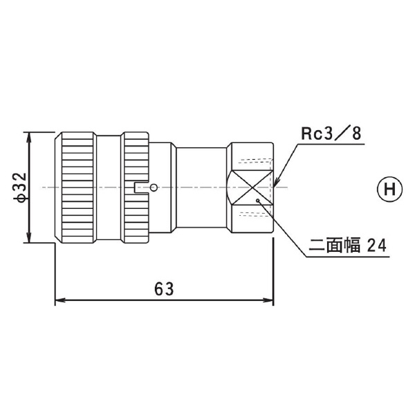 （株）大阪ジャッキ製作所 C形カップラ C Ｃ形カップラ C-9H