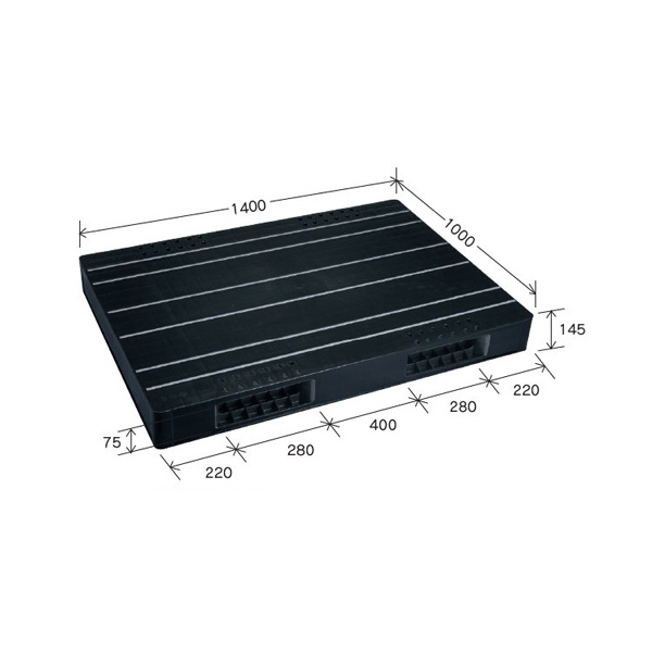 岐阜プラスチック工業（株） リスパレット JCKタイプ JCK リスパレット　ＪＣＫタイプ JCK-R2-100140 ﾌﾞﾗﾂｸ