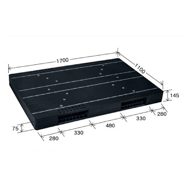 岐阜プラスチック工業（株） リスパレット JCKタイプ JCK リスパレット　ＪＣＫタイプ JCK-R2-110170 ﾌﾞﾗﾂｸ