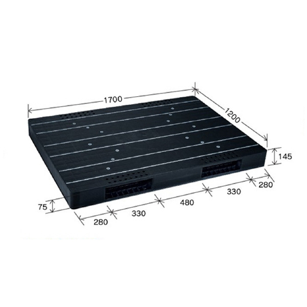 岐阜プラスチック工業（株） リスパレット JCKタイプ JCK リスパレット　ＪＣＫタイプ JCK-R2-120170 ﾌﾞﾗﾂｸ