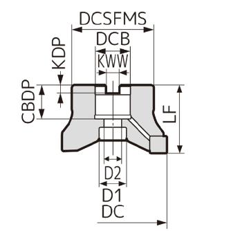 住友電気工業（株） SEC－ウェーブミル カッタ WFXF-RS ＳＥＣ－ウェーブミル　カッタ WFXF12050RS