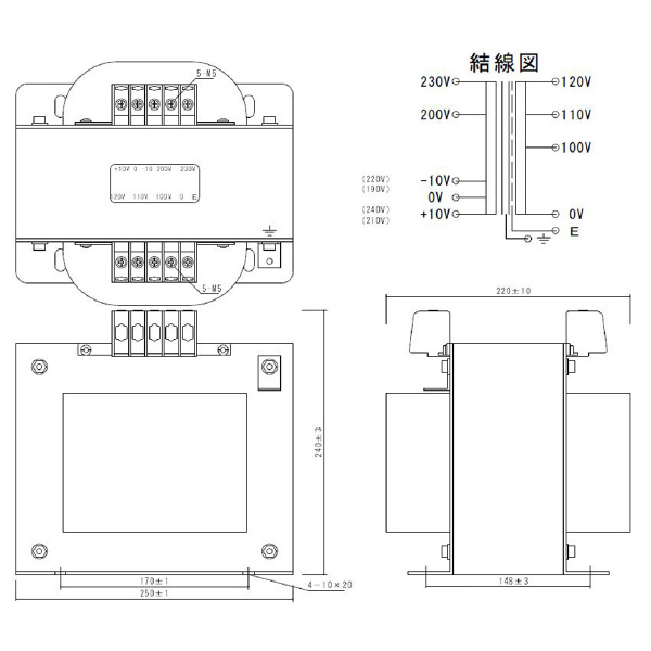 スワロー電機（株） マルチトランス M21 マルチトランス M21-4KE