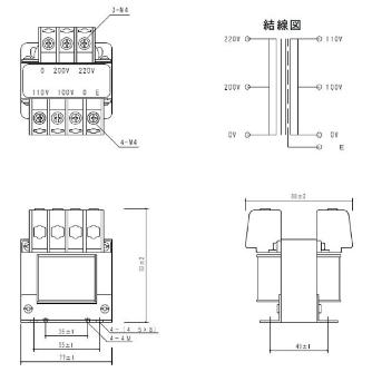 スワロー電機（株） 電源トランス SC21 電源トランス SC21-30E