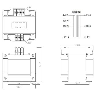 スワロー電機（株） 電源トランス PC41 電源トランス PC41-2000