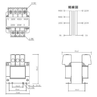 スワロー電機（株） 電源トランス PC42 電源トランス PC42-50