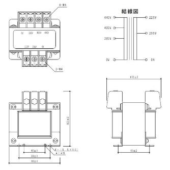 スワロー電機（株） 電源トランス PC42 電源トランス PC42-100