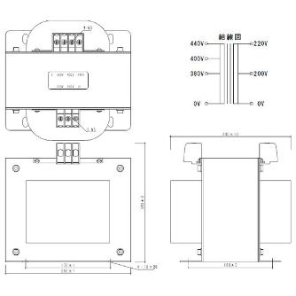 スワロー電機（株） 電源トランス PC42 電源トランス PC42-5000