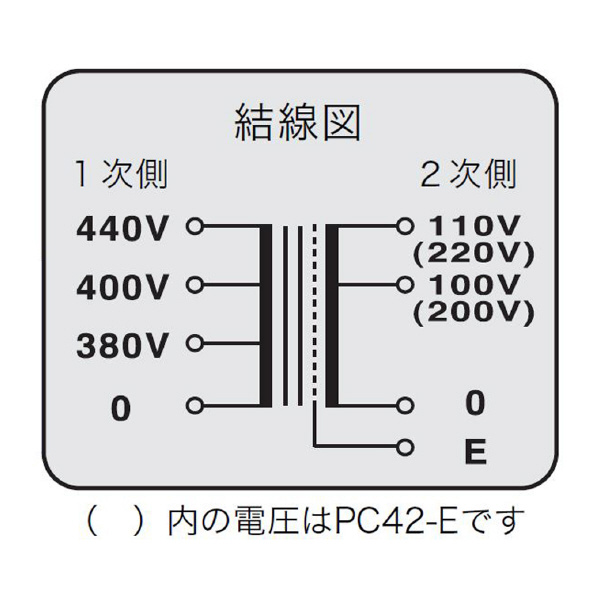 スワロー電機（株） 電源トランス PC41 電源トランス PC41-50E