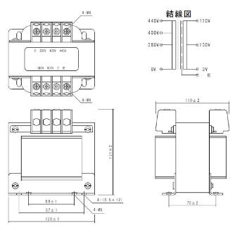 スワロー電機（株） 電源トランス PC41 電源トランス PC41-300E