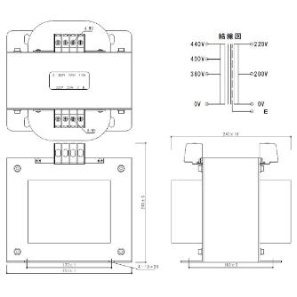 スワロー電機（株） 電源トランス PC42 電源トランス PC42-5000E