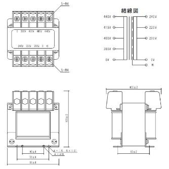 スワロー電機（株） 電源トランス PD42 電源トランス PD42-100E